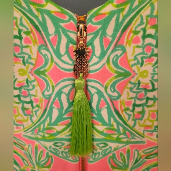 Lilly Pullizter Ronnie Romper Mandevilla Baby Fins and Flippers Print. Size 8. - Picture 5 of 5